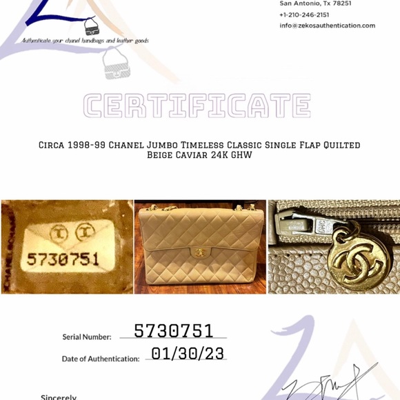 Vintage Chanel Jumbo single flap quilted purse circa 1998-1999. - Picture 7 of 11